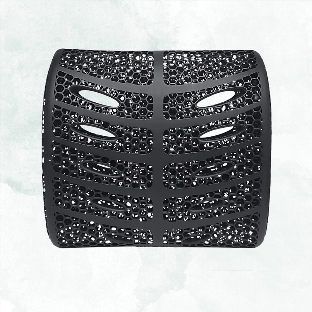 3D-Printed Ergonomic Lumbar and Neck Support Cushion Back Support Cushion for Office and Cars Back Cushion