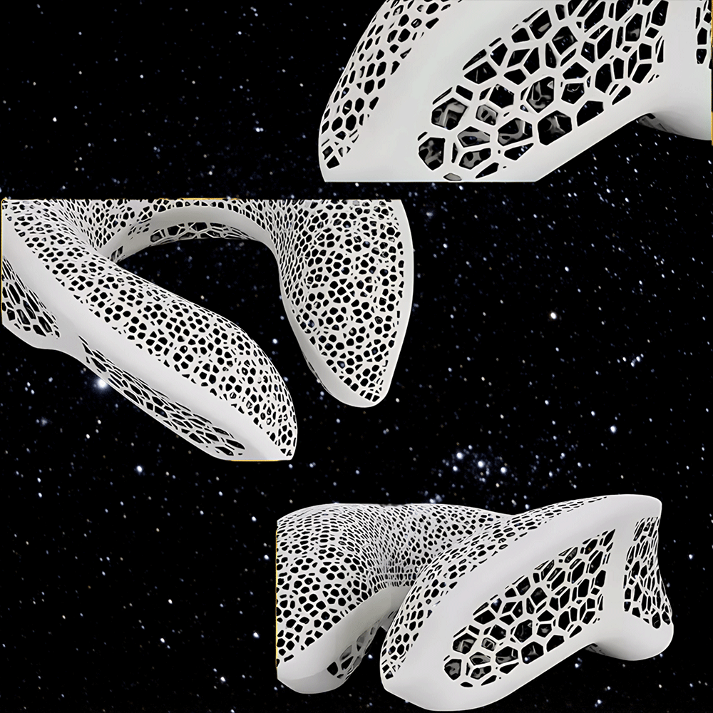 3D Printed Travel Pillow: The U-Shaped Neck Support for Flights, Cars, and Trains