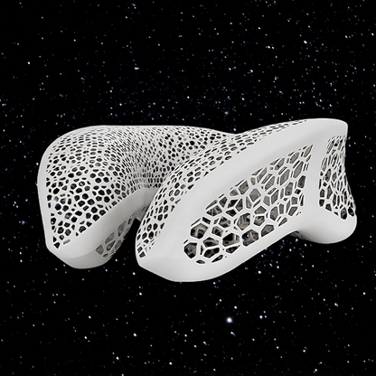 3D Printed Travel Pillow: The U-Shaped Neck Support for Flights, Cars, and Trains