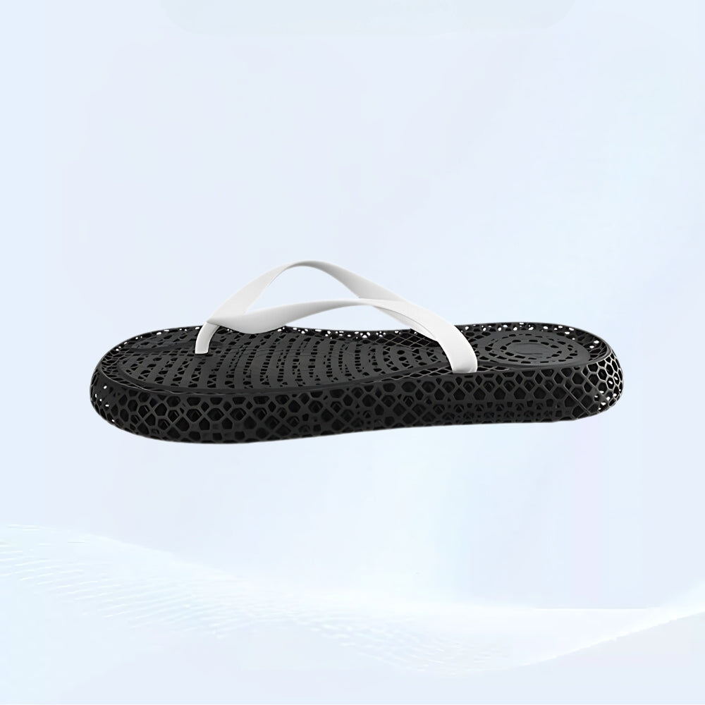 3D Printed Non-Slip Flip Flops for Home and Beach
