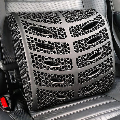 3D-Printed Ergonomic Lumbar and Neck Support Cushion Back Support Cushion for Office and Cars